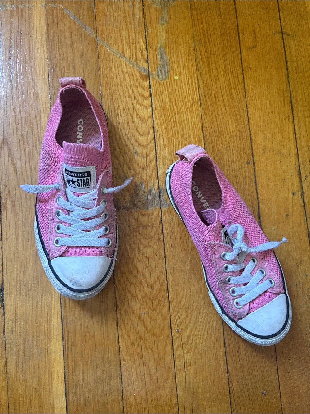 Converse girls slip in sneakers size 12.5